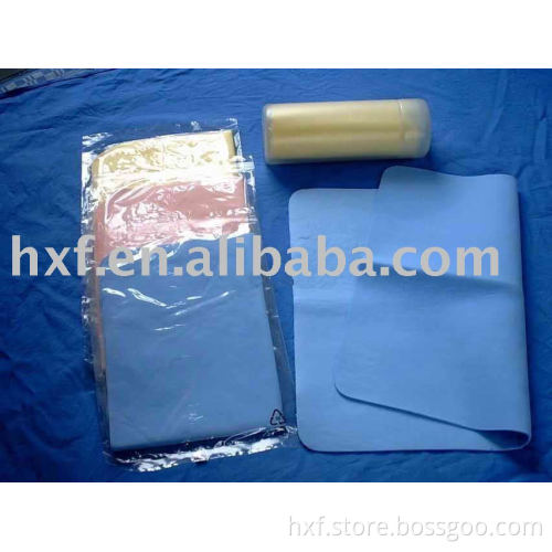 chamois leather cleaning towels